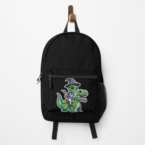 Item preview, Cute Skeleton Riding Green Dinosaur designed and sold by TrendyPalette.