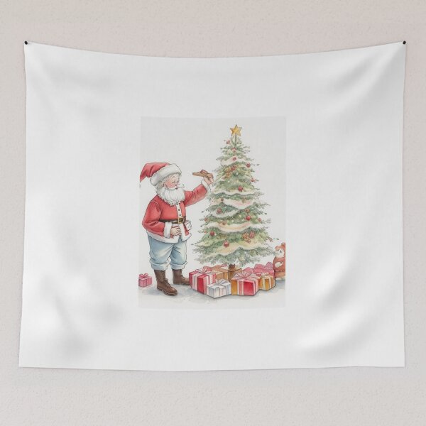 Item preview, Santa Claus IIIustration designed and sold by CreativityCurve.