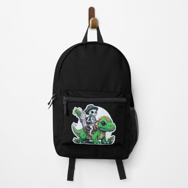 Item preview, Cute Skeleton Riding Green Dinosaur designed and sold by TrendyPalette.