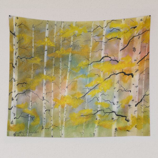 Item preview, White Birch Trees in Summer designed and sold by Scott and Mary Schneider art_photography.