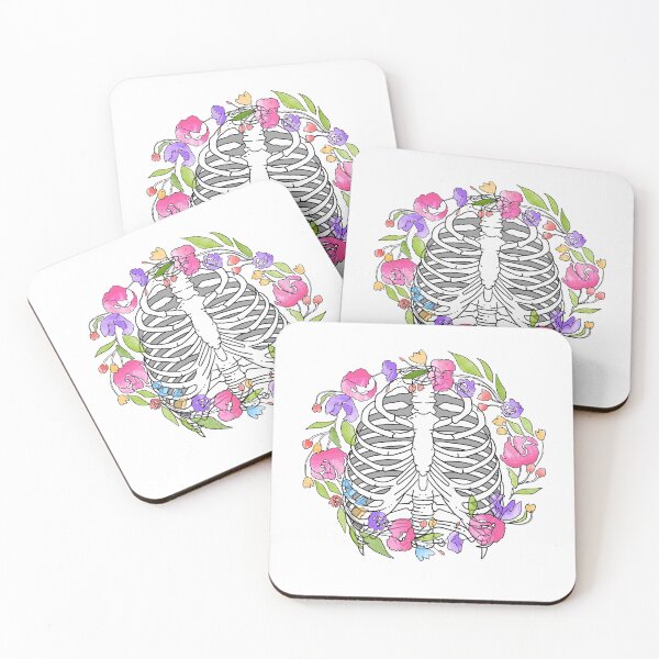 Item preview, Floral Rib Cage designed and sold by IdunArt.