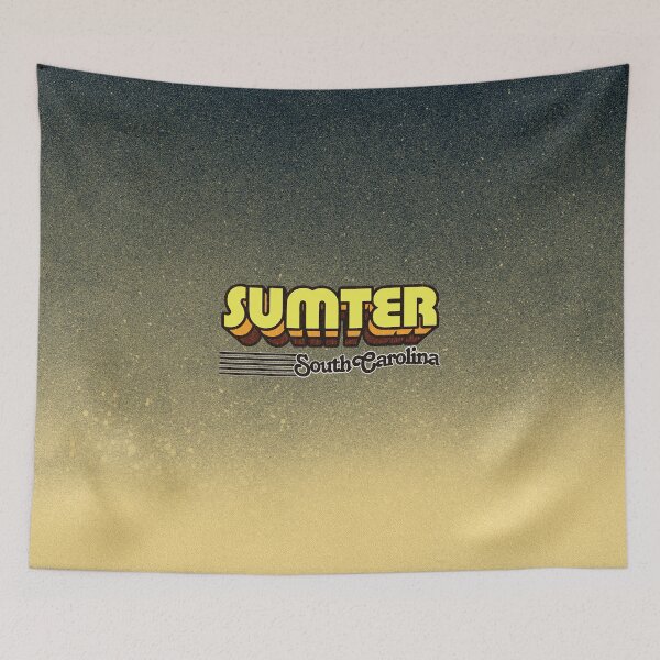 Item preview, Sumter, South Carolina | Retro Stripes designed and sold by retroready.