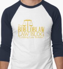 The Bob Loblaw Low Blog Men's Baseball ¾ T-Shirt