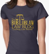 The Bob Loblaw Low Blog Women's Fitted T-Shirt