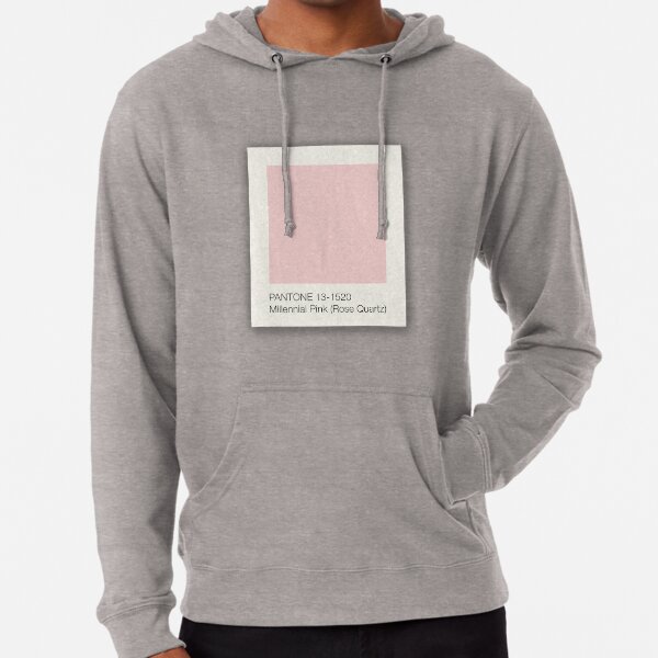 millennial pink hoodie