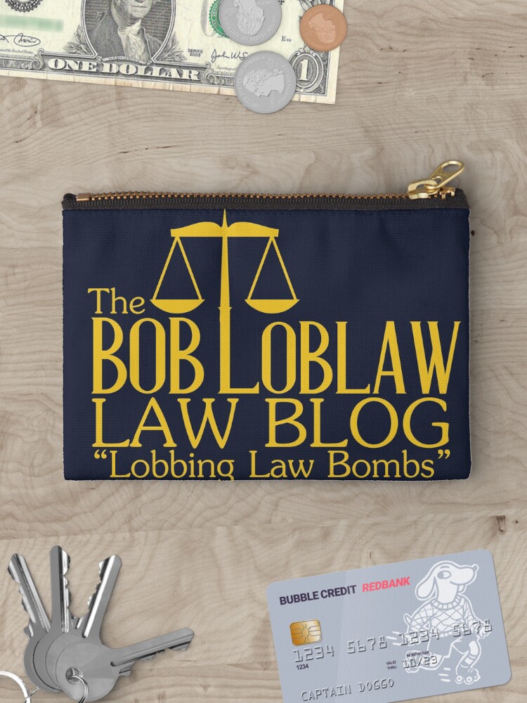 Thumbnail 3 of 4, Zipper Pouch, The Bob Loblaw Law Blog designed and sold by McPod.