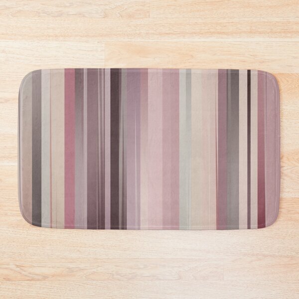 Item preview, Stripe Design -Tranquility Rose, pink, mauve, gray, silver 2 designed and sold by Highlandkings.