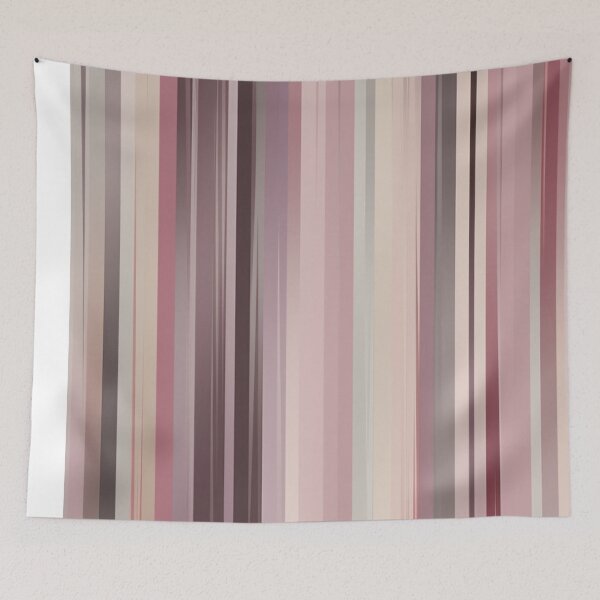 Item preview, Stripe Design -Tranquility Rose, pink, mauve, gray, silver 2 designed and sold by Highlandkings.