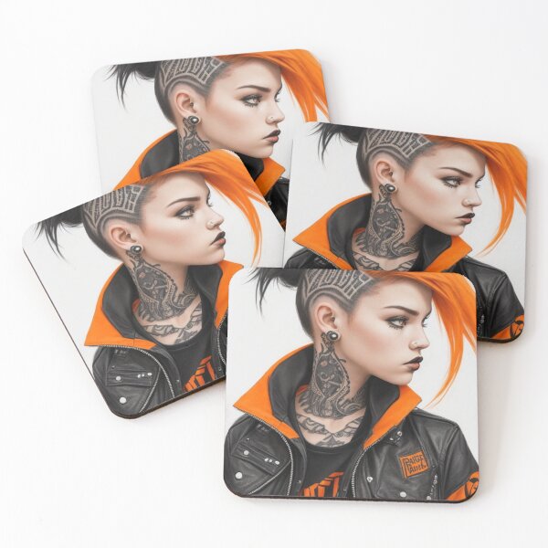 Item preview, Girl with tattoo designed and sold by Travellerx.