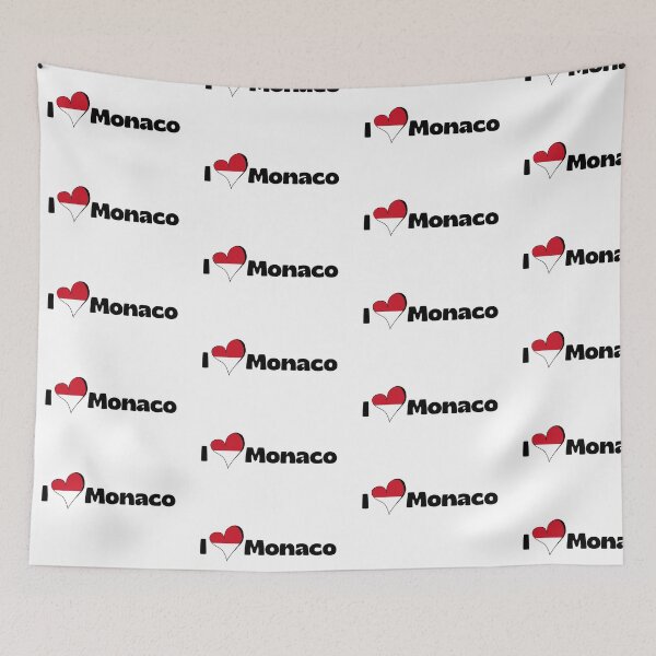 Item preview, I Love Monaco designed and sold by Coffee Lifestyle.