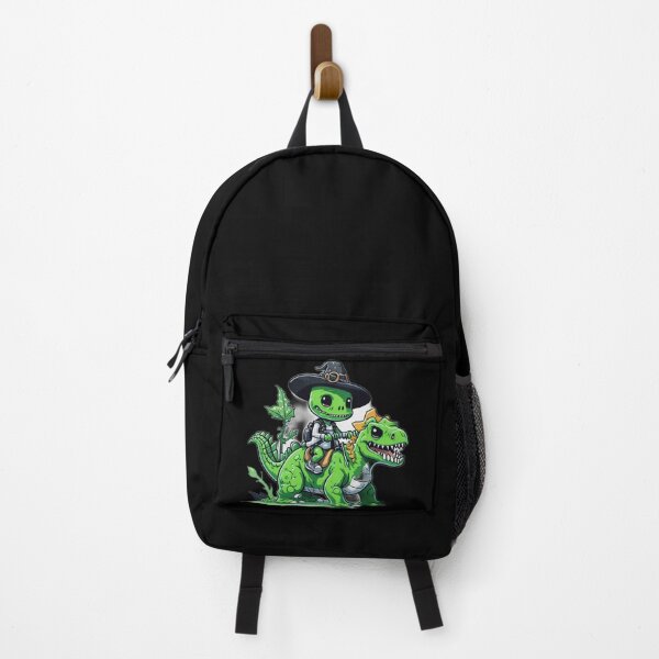 Item preview, Cute Skeleton Riding Green Dinosaur designed and sold by TrendyPalette.
