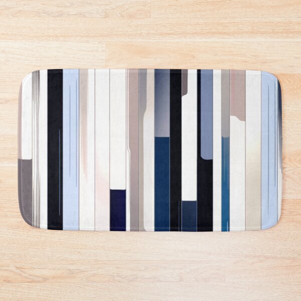 Item preview, Stripe Design -Relaxation Royal blue, blush, gray, silver, white designed and sold by Highlandkings.