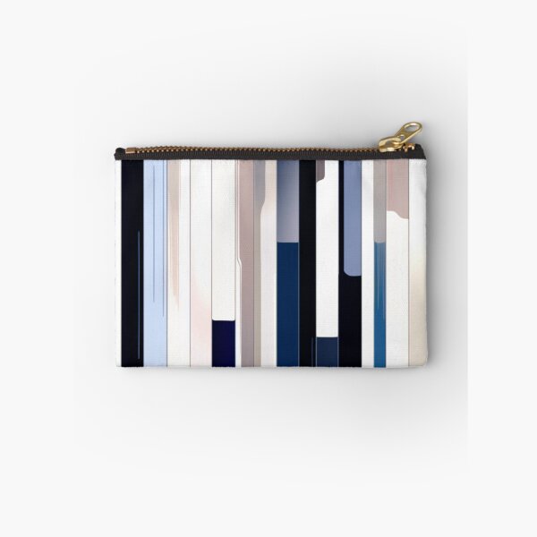 Item preview, Stripe Design -Relaxation Royal blue, blush, gray, silver, white designed and sold by Highlandkings.