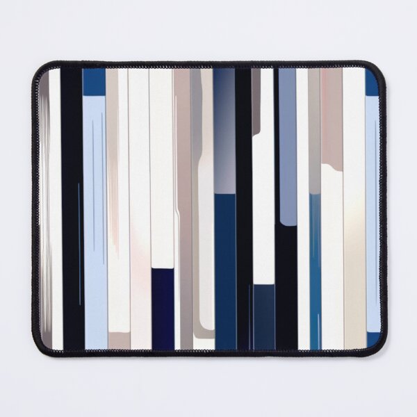 Item preview, Stripe Design -Relaxation Royal blue, blush, gray, silver, white designed and sold by Highlandkings.