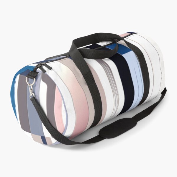 Item preview, Stripe Design -Relaxation Royal blue, blush, gray, silver, white designed and sold by Highlandkings.