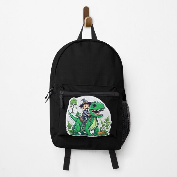 Item preview, Cute Skeleton Riding Green Dinosaur designed and sold by TrendyPalette.