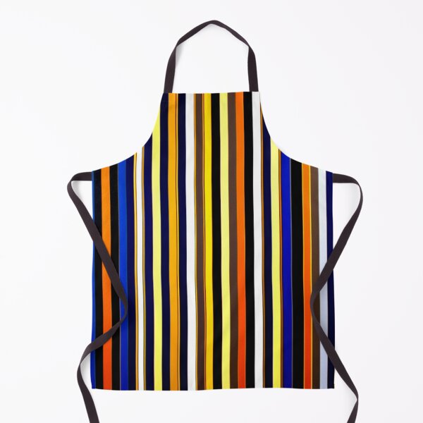 Item preview, Stripe Design -Peacefulness Royal blue, peach, ivory, gold, black designed and sold by Highlandkings.