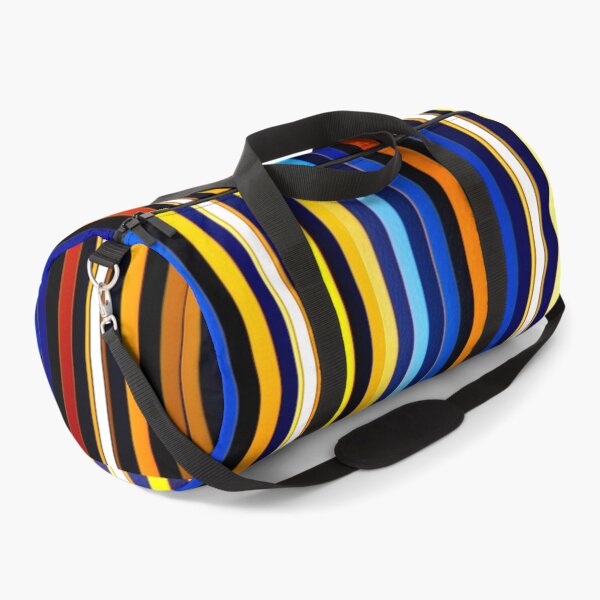 Item preview, Stripe Design -Peacefulness Royal blue, peach, ivory, gold, black designed and sold by Highlandkings.