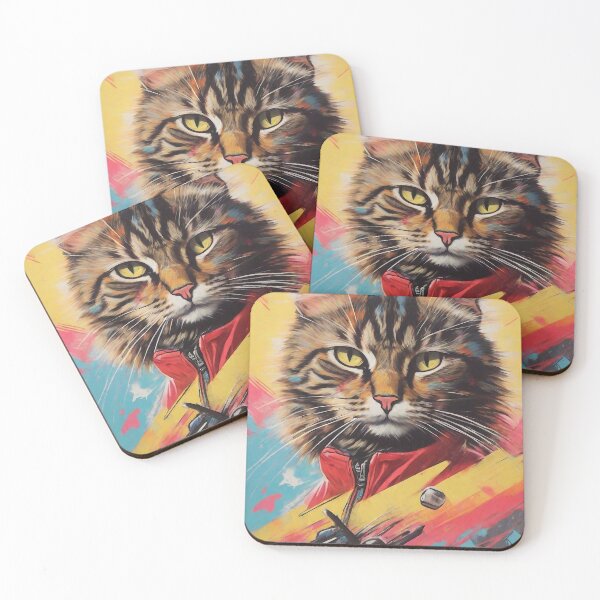 Item preview, Cat in tracksuit designed and sold by M-Y-A-R-T-.
