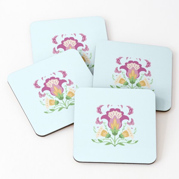 Item preview, Pink Wycinanki - Polish Folk Art designed and sold by Lady-Emerelda.