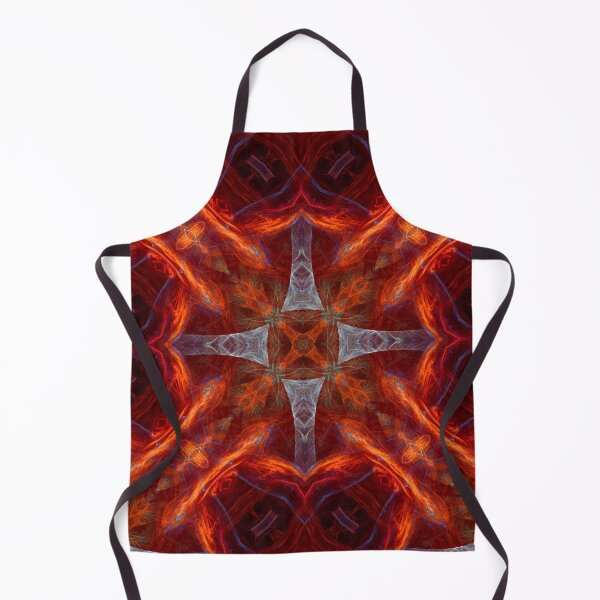 Item preview, silver cross on red X-cross designed and sold by effervescence.