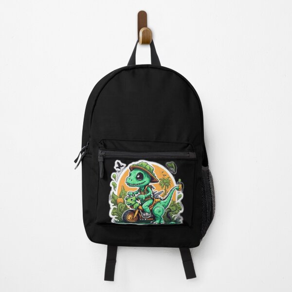 Item preview, Cute Skeleton Riding Green Dinosaur designed and sold by TrendyPalette.