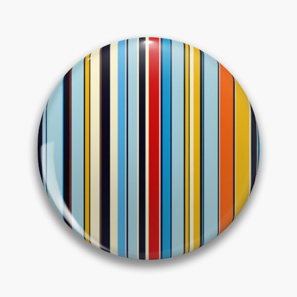 Item preview, Stripe Design - Clarity Royal blue, sky blue, coral, white, gold designed and sold by Highlandkings.