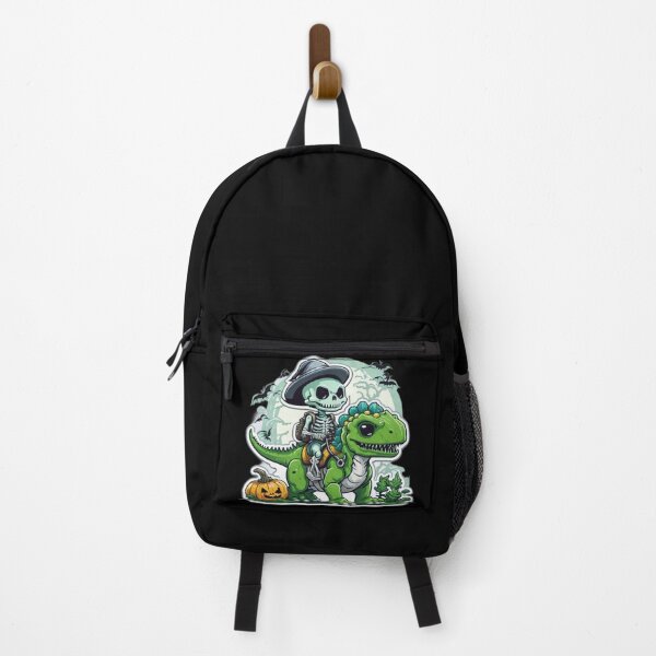Item preview, Cute Skeleton Riding Green Dinosaur designed and sold by TrendyPalette.