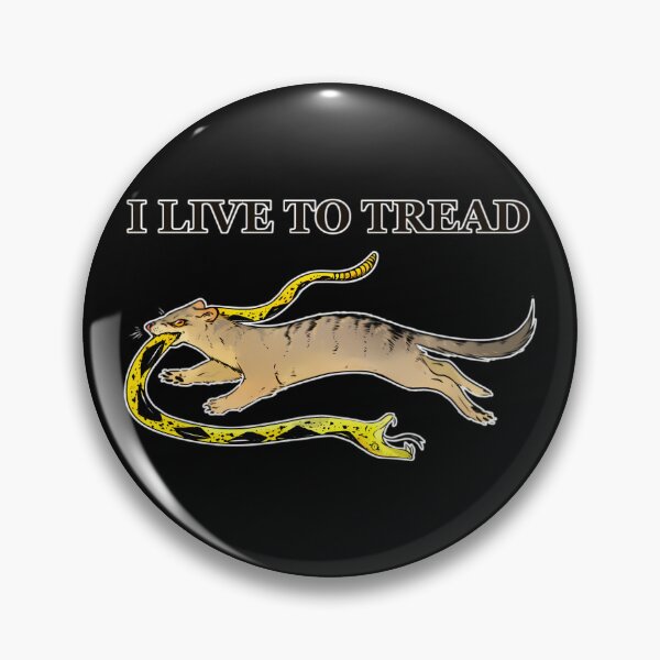 Item preview, I LIVE TO TREAD- MONGOOSE  	 designed and sold by iarcaammae97.