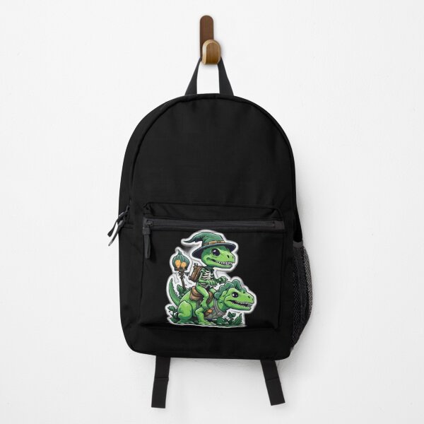 Item preview, Cute Skeleton Riding Green Dinosaur designed and sold by TrendyPalette.