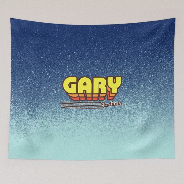 Item preview, Gary, Indiana | Retro Stripes designed and sold by retroready.