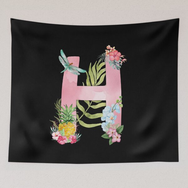Item preview, Head to 'H'awaii: Back-to-School Tropical Watercolors - Alphabet Letter H designed and sold by Sun Sand & Sea Art.