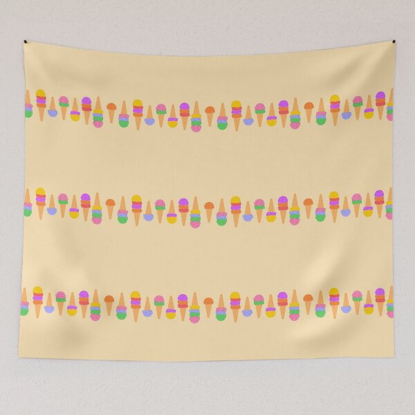 Item preview, Ice Cream Conga: On Peach designed and sold by TheScraggyBeard.
