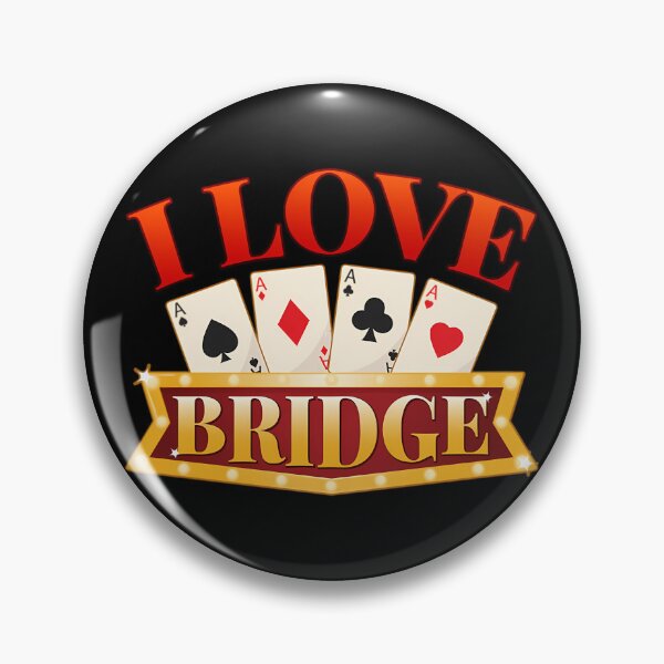Item preview, I Love Bridge Player Card Game  	 designed and sold by iarcaammae97.