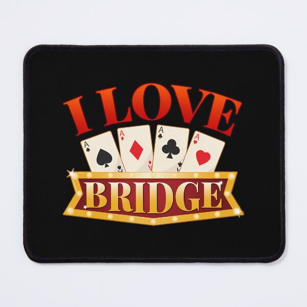 Item preview, I Love Bridge Player Card Game designed and sold by iarcaammae97.