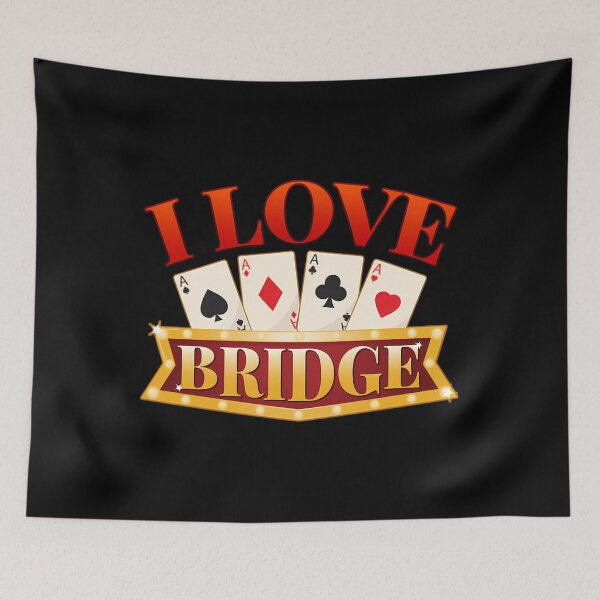 Item preview, I Love Bridge Player Card Game  	 designed and sold by iarcaammae97.