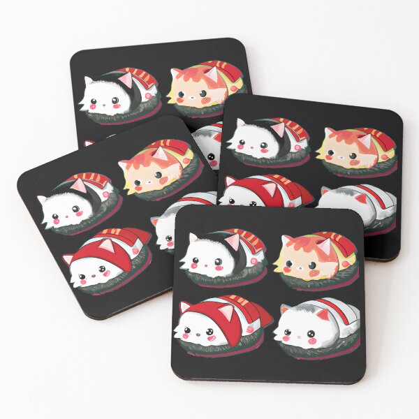 Item preview, Sushi cats designed and sold by MikoMate.