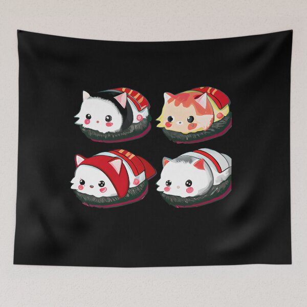 Item preview, Sushi cats designed and sold by MikoMate.