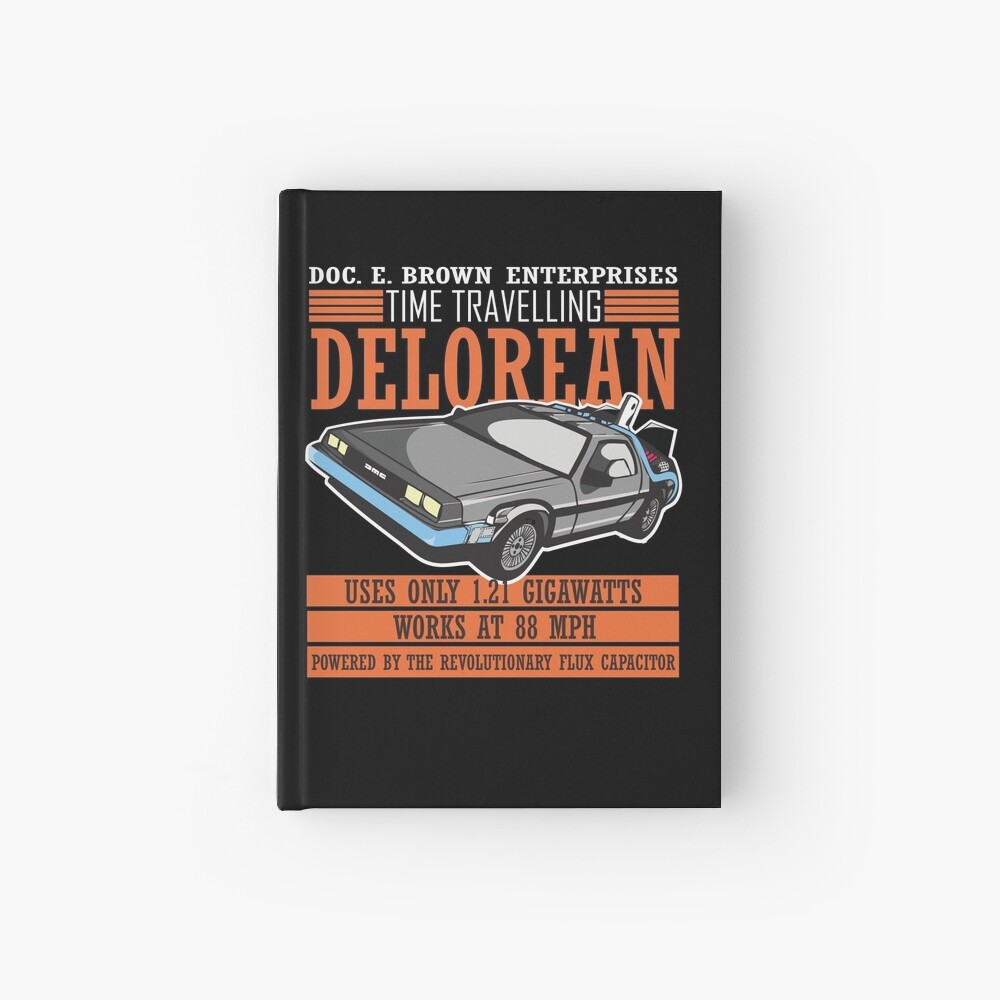 Doc E. Brown Time Travelling Delorean Journal