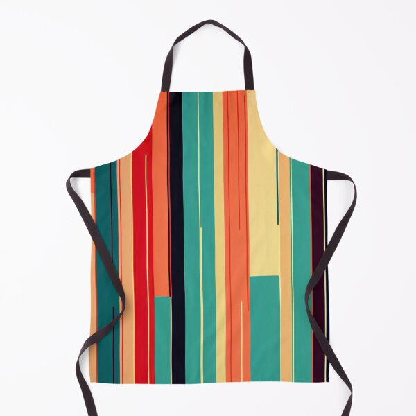 Item preview, Stripe Design -Exploration Teal, light blue, pink, peach, ivory designed and sold by Highlandkings.