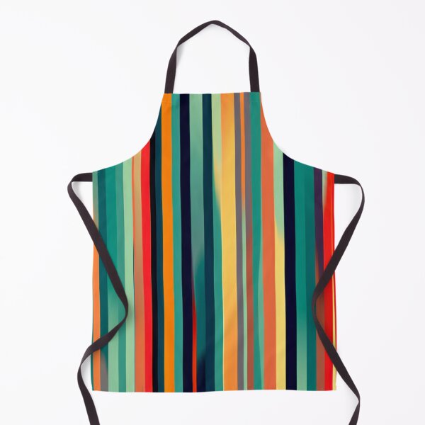Item preview, Stripe Design -Wonderment Teal, light blue, pink, peach, ivory 2 designed and sold by Highlandkings.