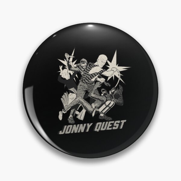 Item preview,  Jonny Quest monochrome designed and sold by RetroPandora.