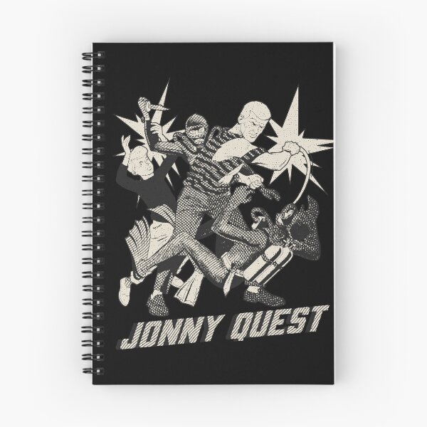 Item preview,  Jonny Quest monochrome designed and sold by RetroPandora.