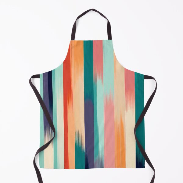 Item preview, Stripe Design -Beauty Teal, pink, peach, gray, white designed and sold by Highlandkings.