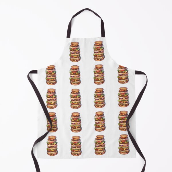 Item preview, A Very Tall Burger Sticker Pack Design Art by ZeesDesign on Redbubble designed and sold by ZEESDESIGN.