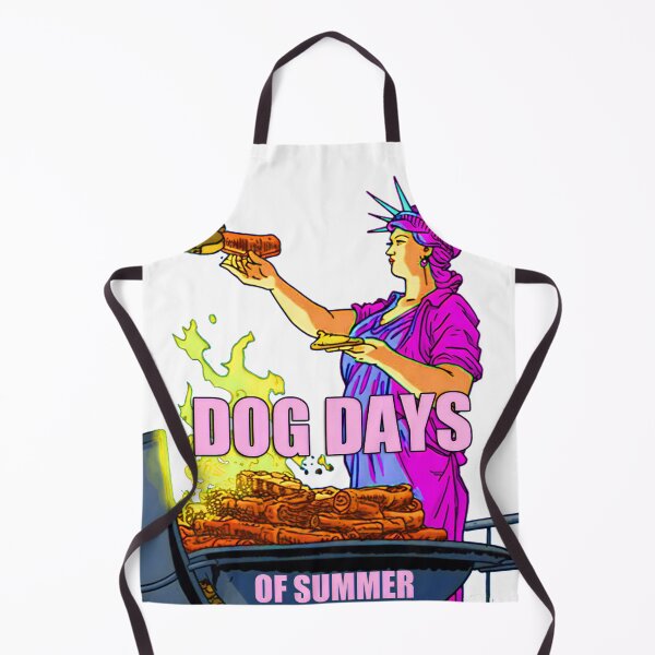 Item preview, Not a blower or a smoker but a meat lover. Lady Liberty on the grill—her specialty: foot long hot dogs. No wiener needs to apply. designed and sold by ignasirus.