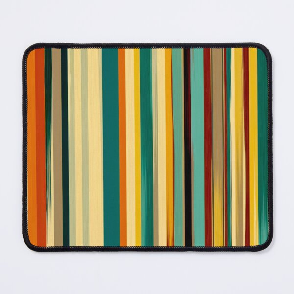 Item preview, Stripe Design - Grace Teal, rust, cream, gray, gold designed and sold by Highlandkings.