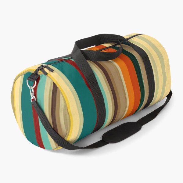 Item preview, Stripe Design - Grace Teal, rust, cream, gray, gold designed and sold by Highlandkings.