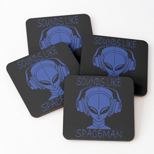 Item preview, Sounds Like Spaceman - Blue designed and sold by Soulemotion.
