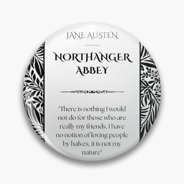 Item preview, Northanger Abbey - Jane Austen Book cover  designed and sold by Novelnook.